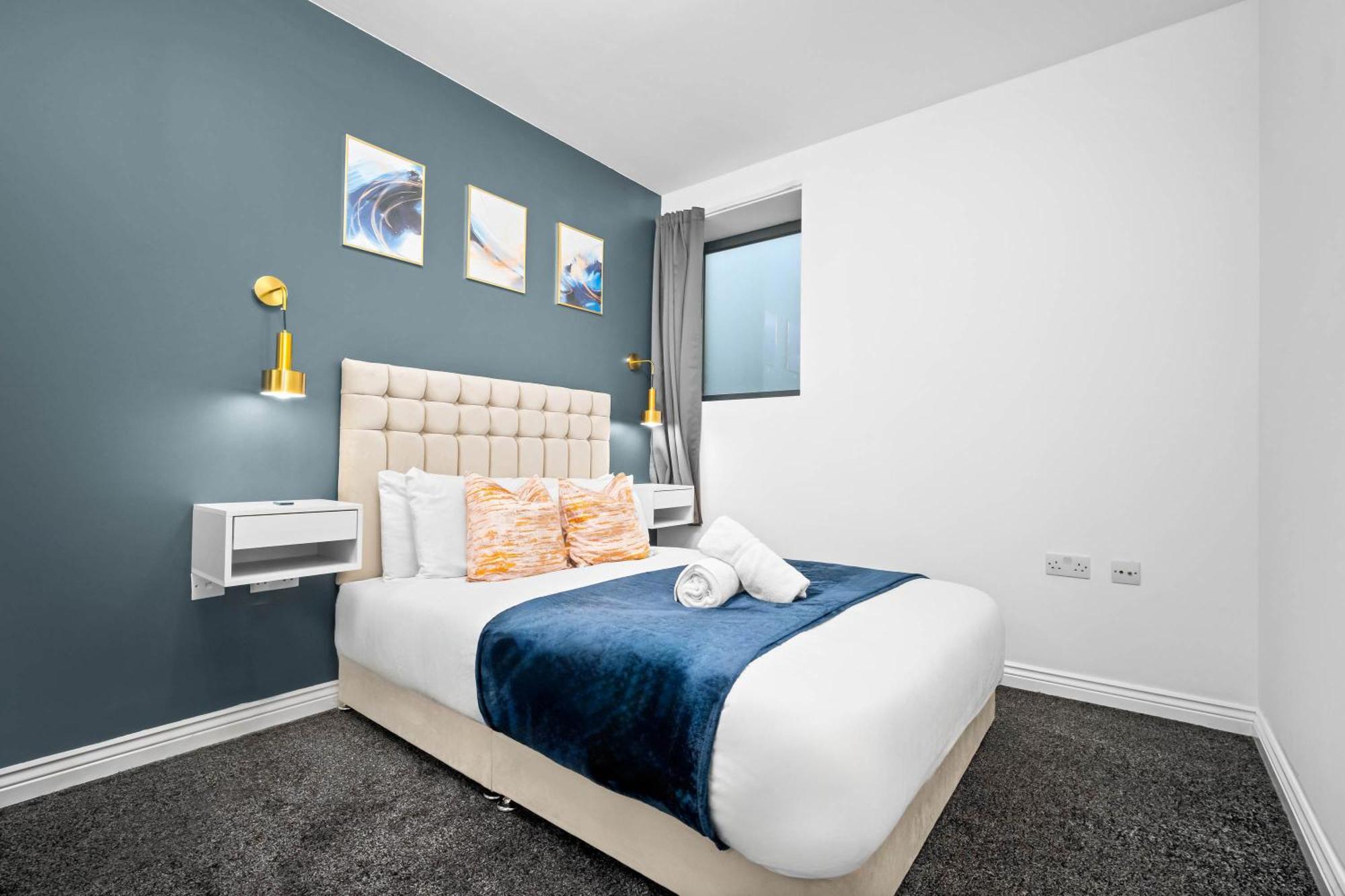 Luxury Two Bedroom Apartment - City Ceentre - Balcony - Jq - Netflix & Wifi - 11B Birmingham Bagian luar foto