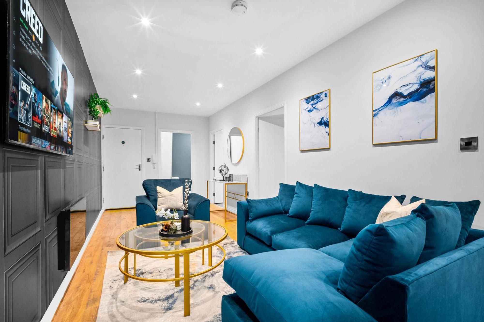 Luxury Two Bedroom Apartment - City Ceentre - Balcony - Jq - Netflix & Wifi - 11B Birmingham Bagian luar foto