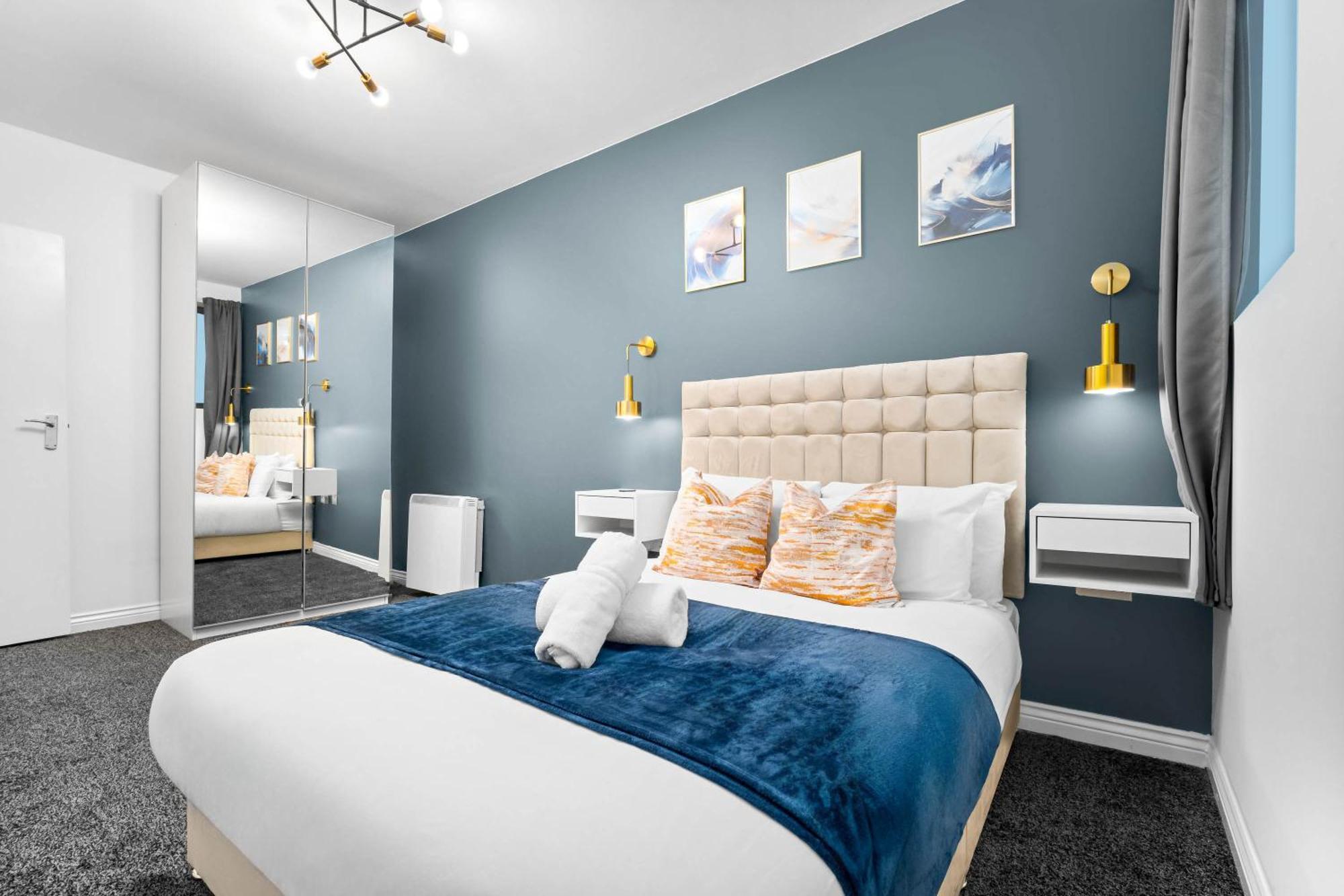 Luxury Two Bedroom Apartment - City Ceentre - Balcony - Jq - Netflix & Wifi - 11B Birmingham Bagian luar foto